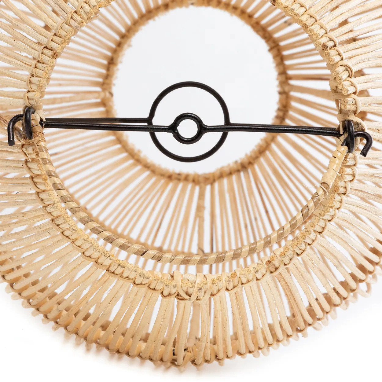 Zuri Pendant Natural L – Rattan Hängelampe Oval