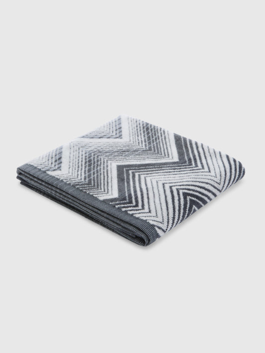 Missoni Home Gästetuch Marea Schwarz-Weiß 100 × 150 cm – 100 % Baumwolle