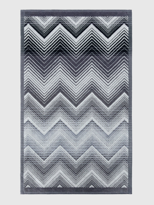 Missoni Home Gästetuch Marea Schwarz-Weiß 40 × 70 cm – 100 % Baumwolle