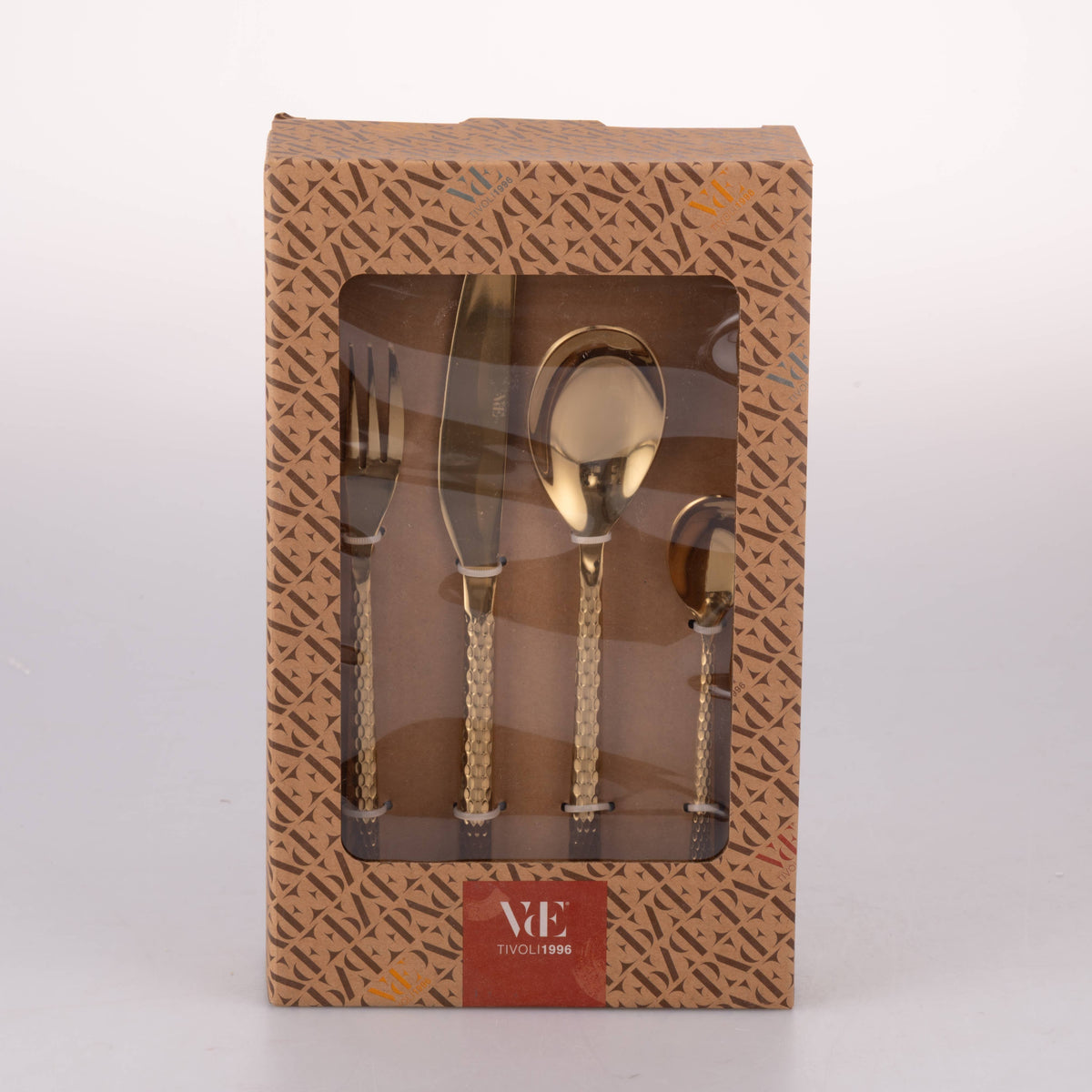 Malindi Besteckset Gold – 24-teilig für 6 Personen