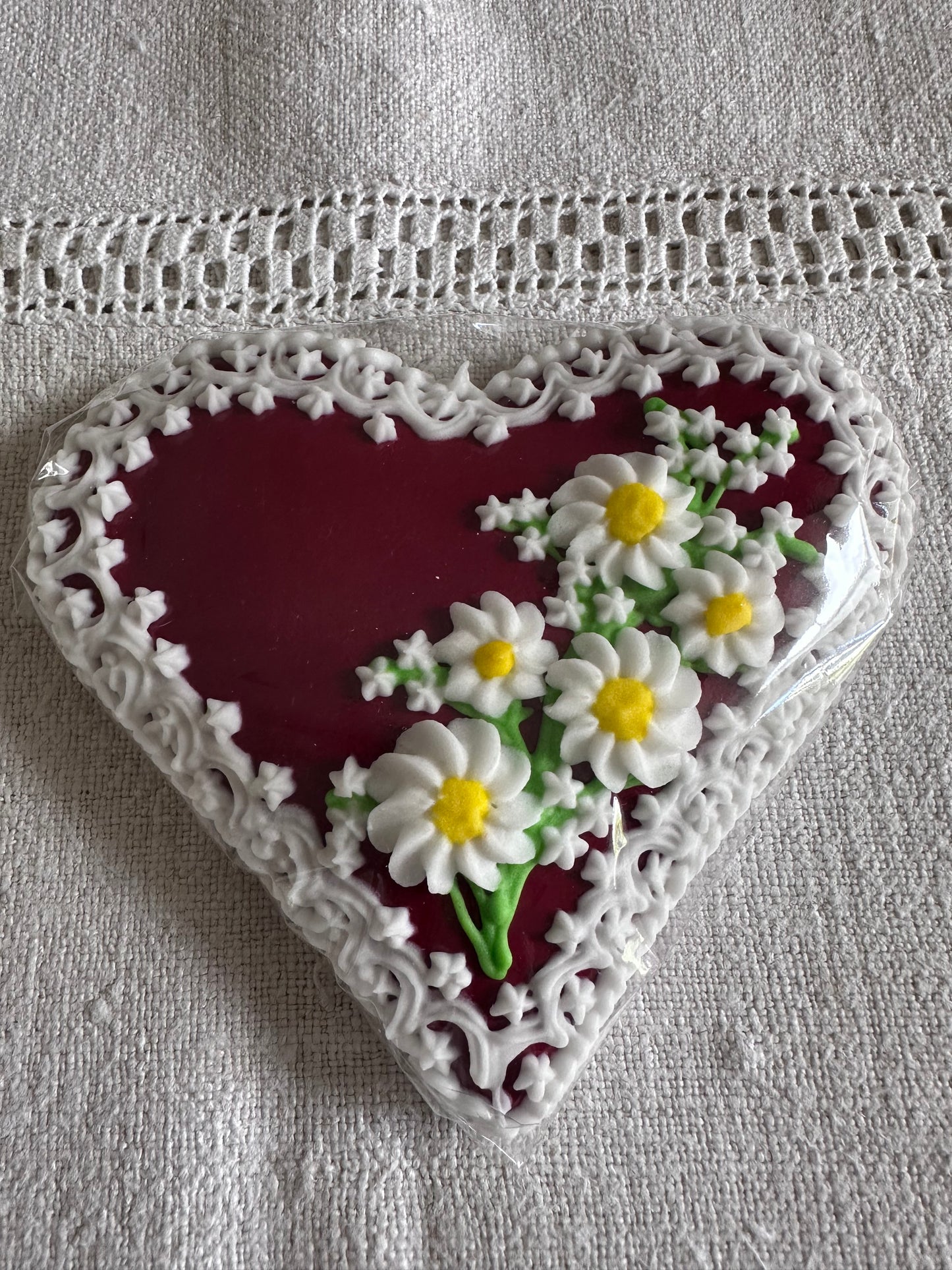 Licitar Herz - Handgefertigte Dekoration aus Kroatien, 25 cm