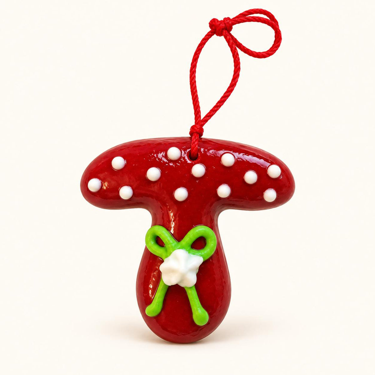 Licitar Pilz– Christbaumschmuck aus Kroatien, 2er-Set