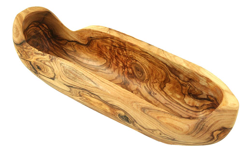 Brotschale aus Olivenholz 25–34 cm – Jure