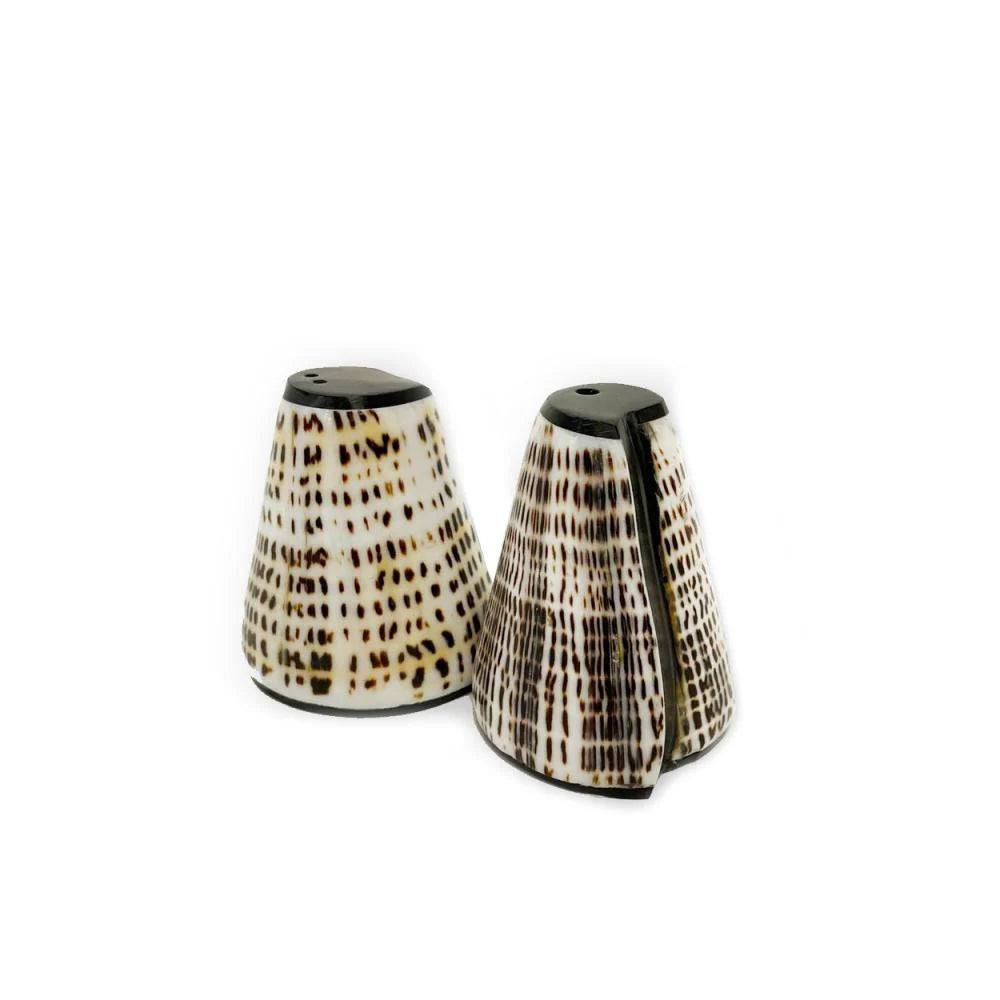 Bazar Bizar Salz- & Pfefferstreuer SHELL – Muschel | 2er-Set