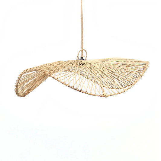 Chapeau Pendant Natural L – Rattan Hängelampe Bazar Bizar