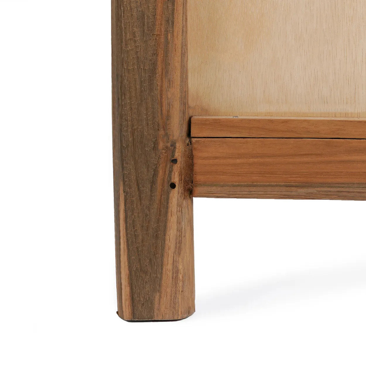Bazar Bizar Standspiegel Natural 170 cm – Holz Ankleidespiegel
