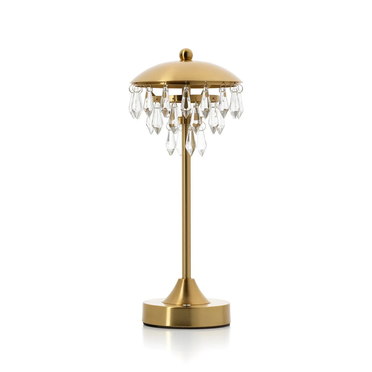 Chandelette LED Tischleuchte in Goldoptik | Bazar Bizar