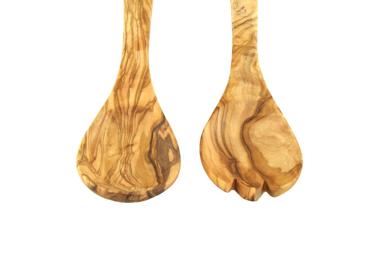 Salatbesteck aus Olivenholz 30 cm (2-teilig) – Jure