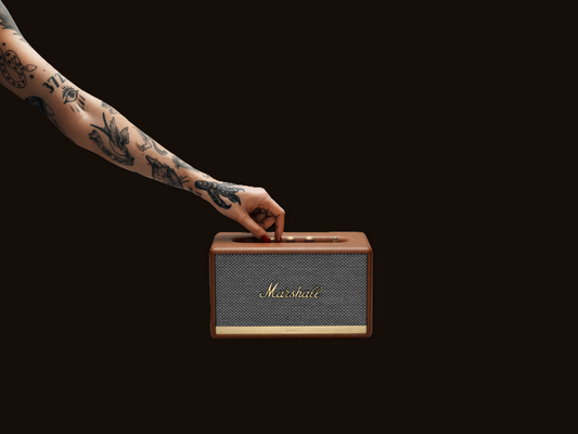 Marshall Acton III Bluetooth-Lautsprecher – Stereo-Sound | Bluetooth 5.2 | Brown