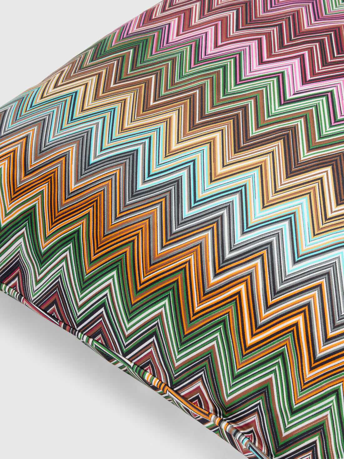 Missoni Home Kissen Jarris – Oliv mehrfarbig, 40 × 40 cm