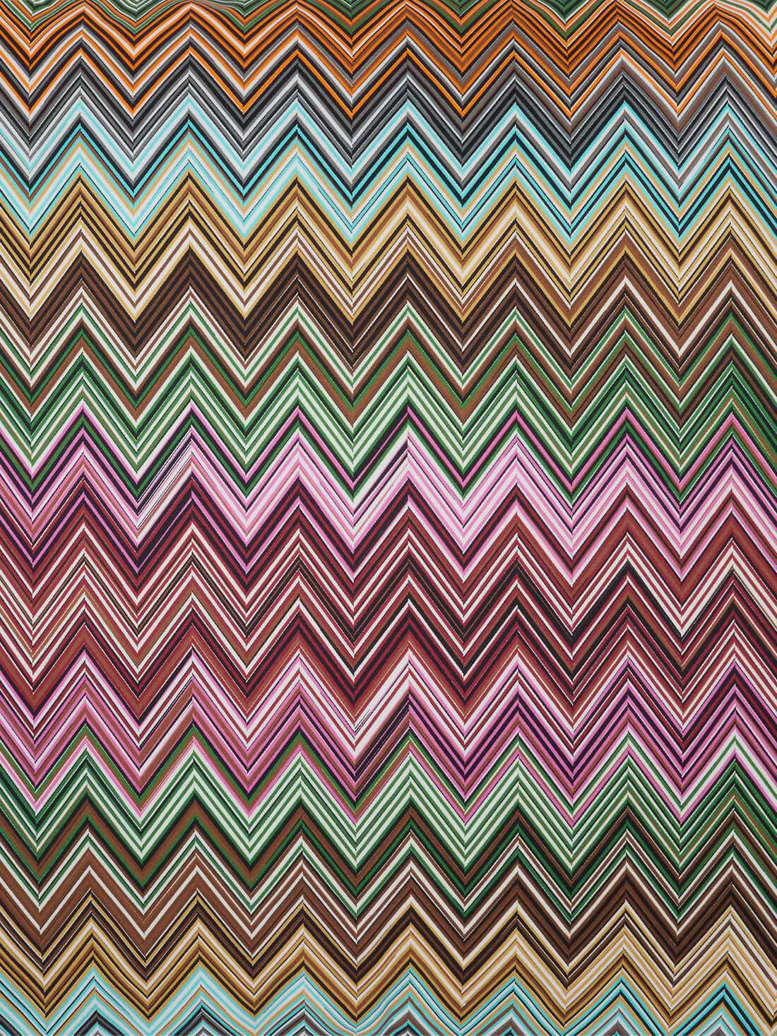 Missoni Home Kissen Jarris – Oliv mehrfarbig, 40 × 40 cm
