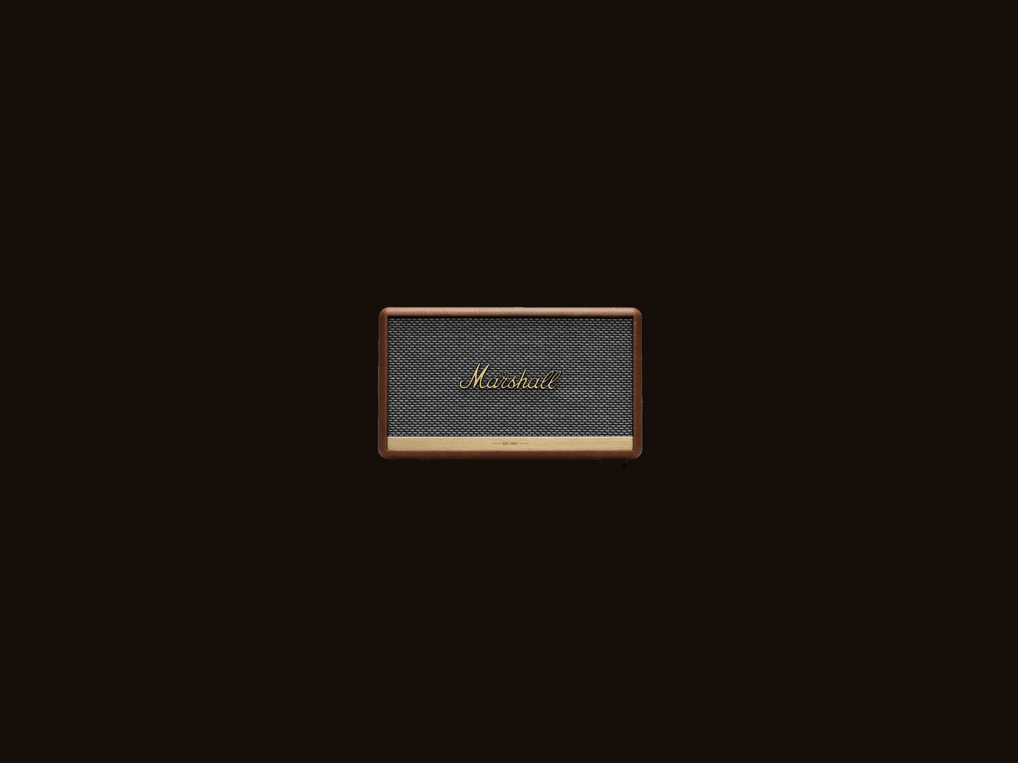 Marshall Acton III Bluetooth-Lautsprecher – Stereo-Sound | Bluetooth 5.2 | Brown