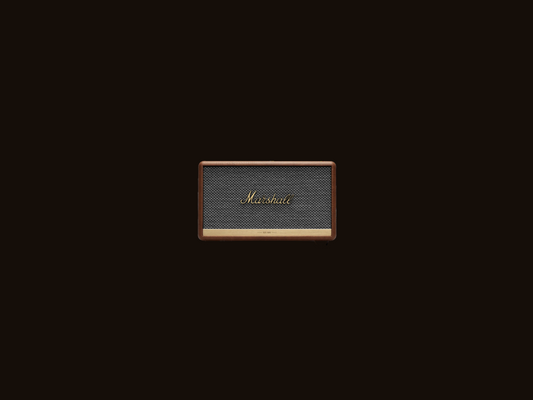 Marshall Acton III Bluetooth-Lautsprecher – Stereo-Sound | Bluetooth 5.2 | Brown