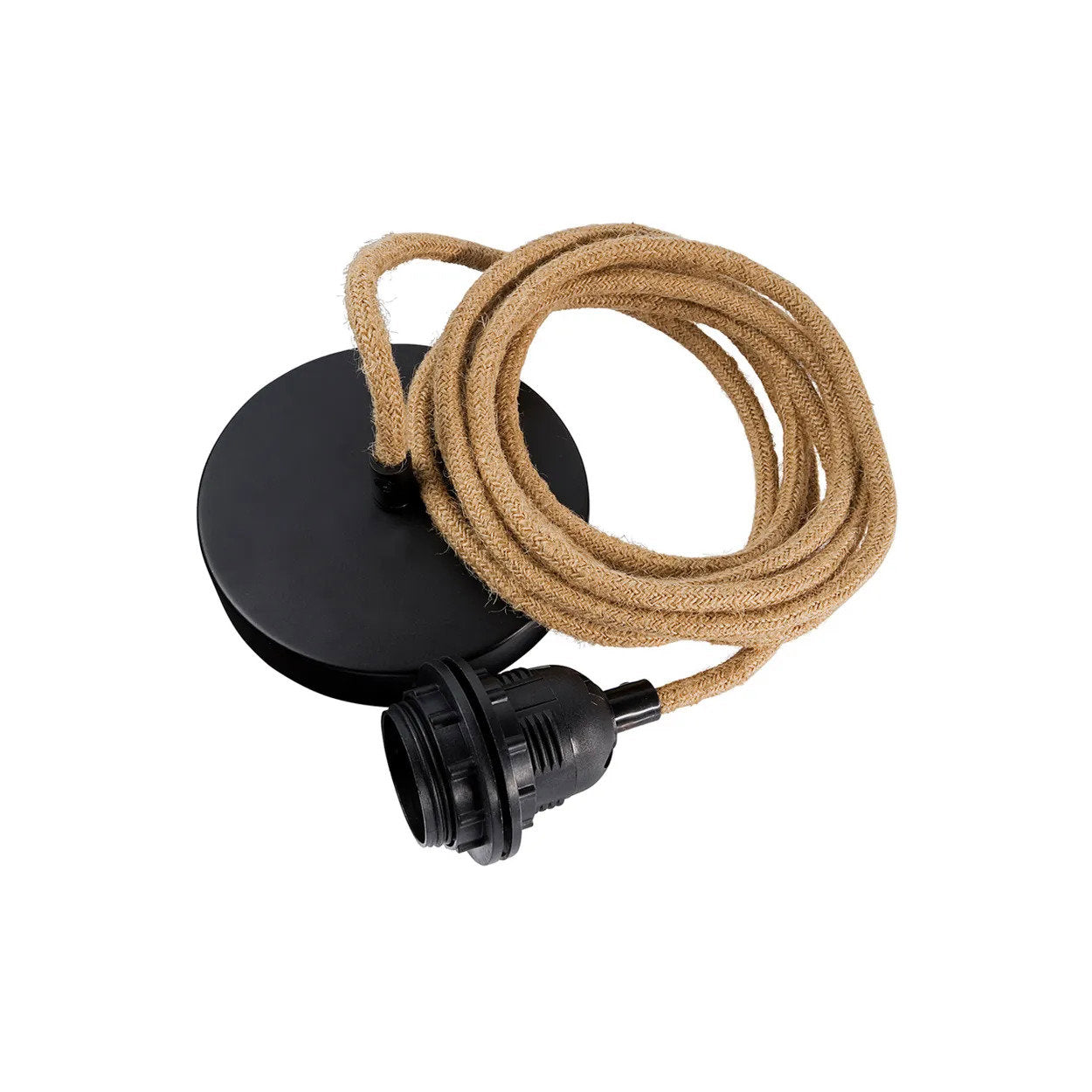 Bazar Bizar Deckenaufhängung – Natural Black – E27 Fassung