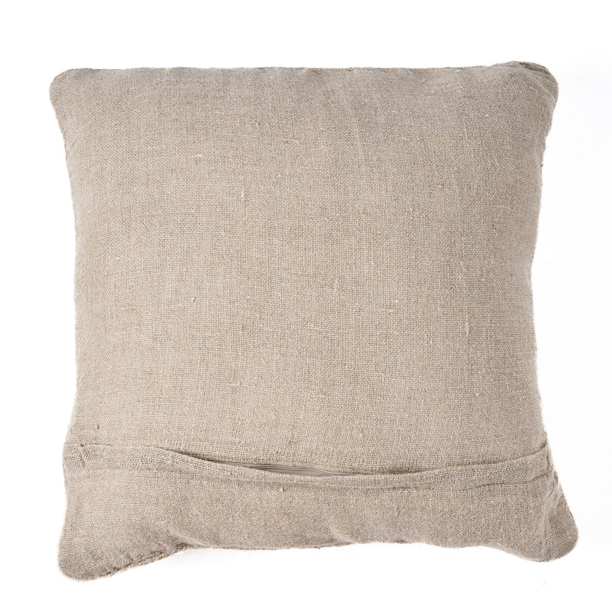 Bazar Bizar Leinen Kissenbezug Natural White 50x50 cm – Linen Stitch