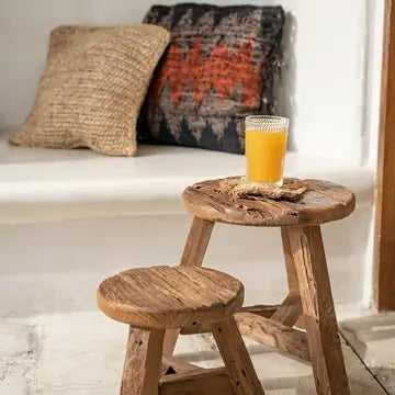Yatai Hocker Natur – Größe S | Bazar Bizar