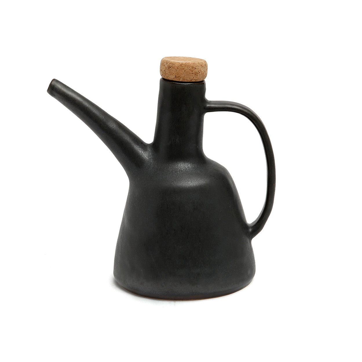 Bazar Bizar Olivenölflasche No. 79 – Schwarz Keramik