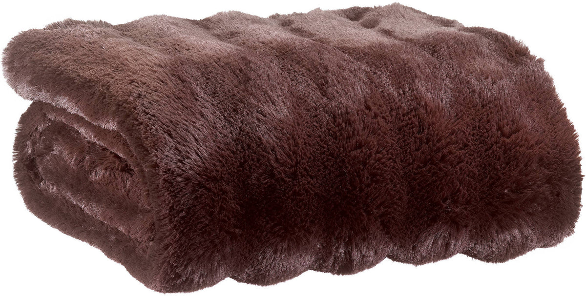 Kuscheldecke Anđela – Ebenholz | 140 × 180 cm