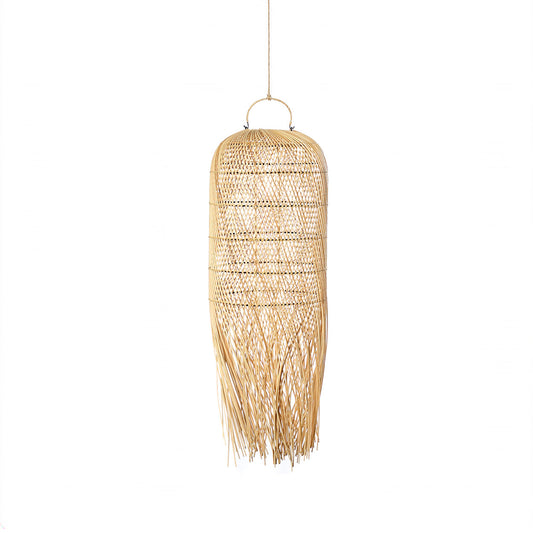 Squid Pendant Natural M – Rattan Hängelampe Bazar Bizar