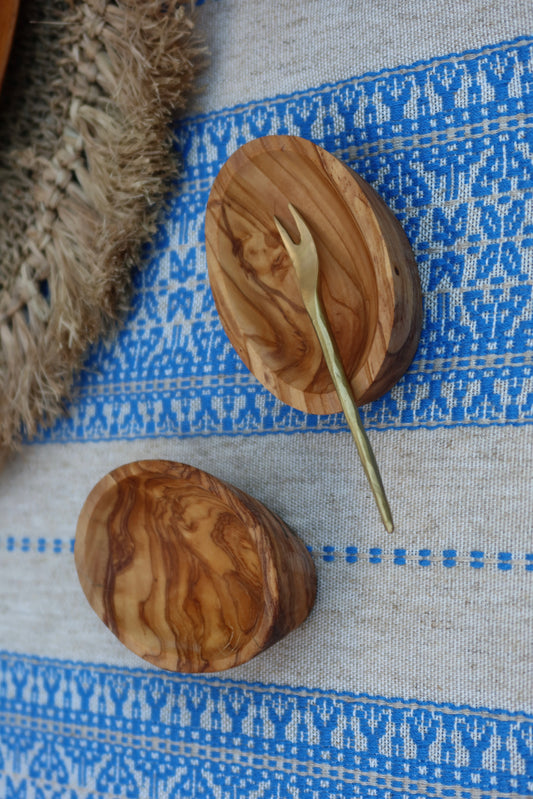 Olivenholz Schale klein 9 cm – Jure