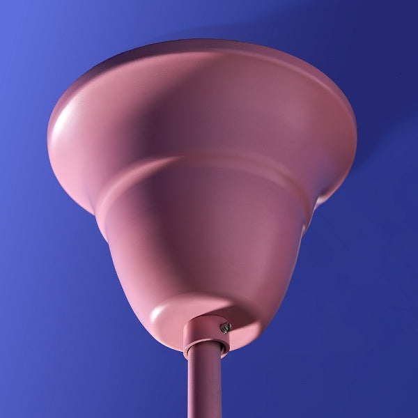 Kronleuchter Aurora Rosa aus Glas – 5-flammig