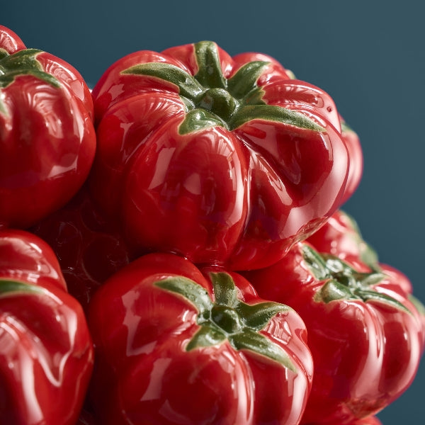 WERNS Tomatenvase aus Keramik – Designvase 27 cm | Handgefertigt