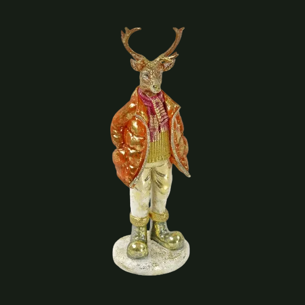 WERNS Hirsch Winter Walter ( Zimski Valter) – Dekofigur, 40 cm