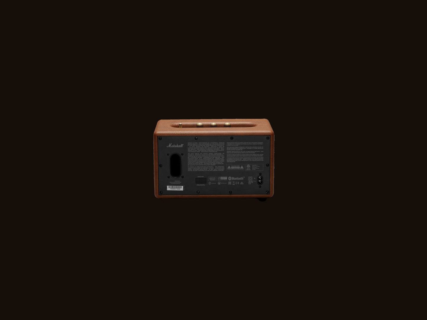 Marshall Acton III Bluetooth-Lautsprecher – Stereo-Sound | Bluetooth 5.2 | Brown