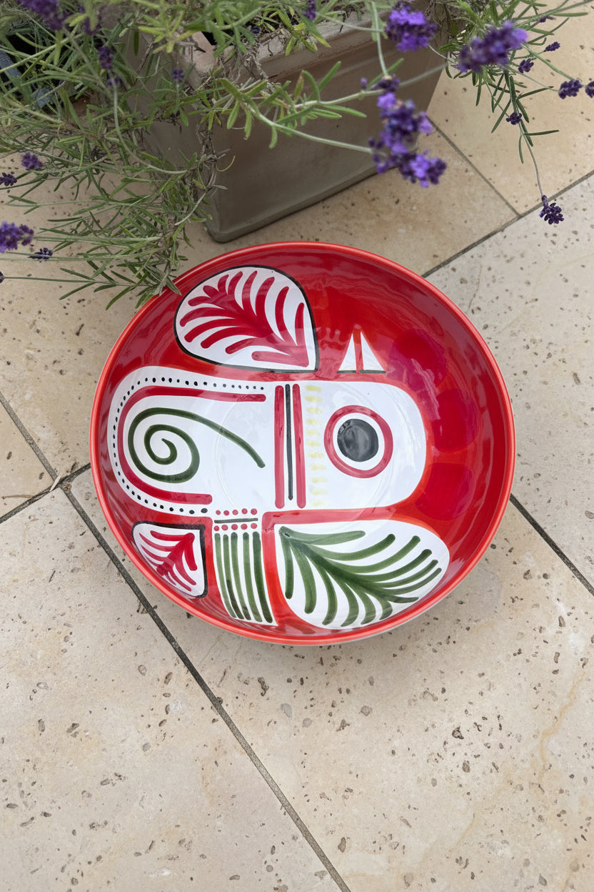 Ceramiche De Simone - Marettimo Schale – handbemalte Keramik Ø 26 cm