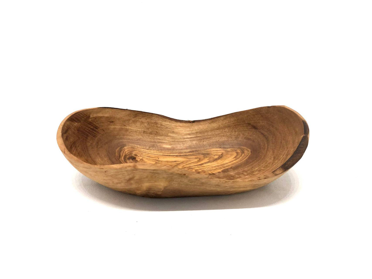 Handgefertigte Schale aus Olivenholz ca. 14–16 cm – Jure