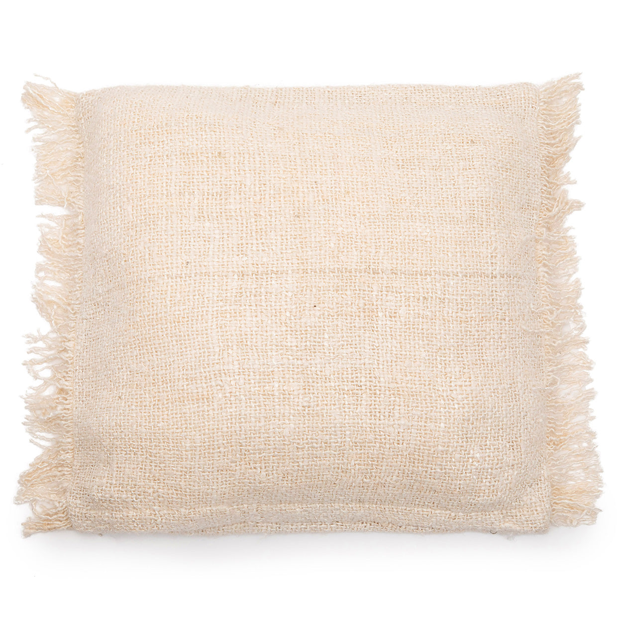 Bazar Bizar Kissenbezug Oh My Gee Creme 60x60 cm – Boho Baumwolle