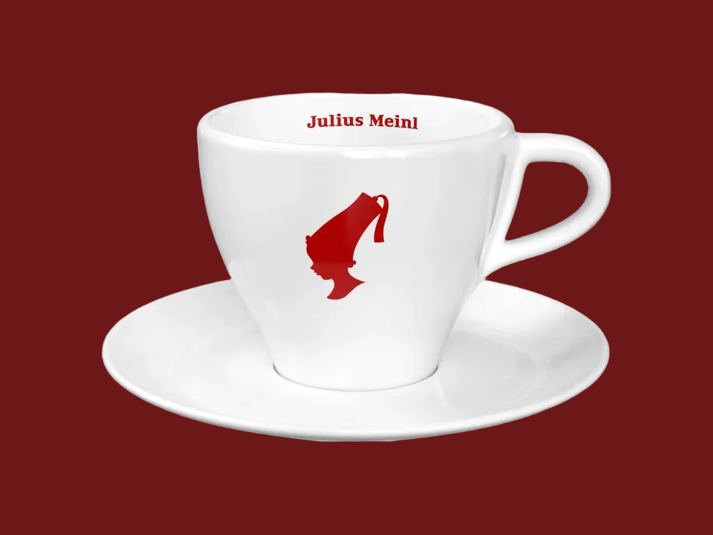Julius Meinl Cappuccino-Tasse mit Untertasse – 225 ml