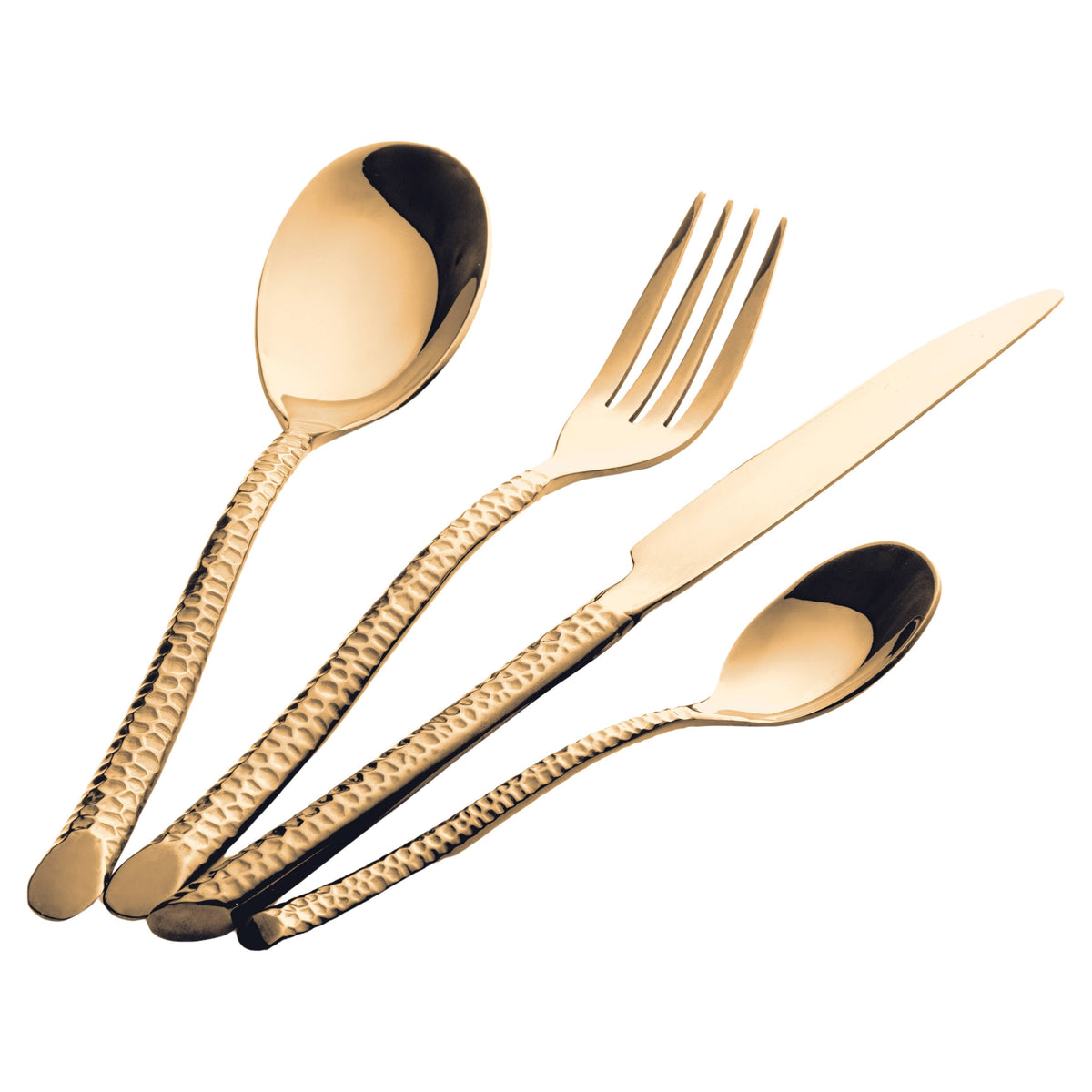Malindi Besteckset Gold – 24-teilig für 6 Personen