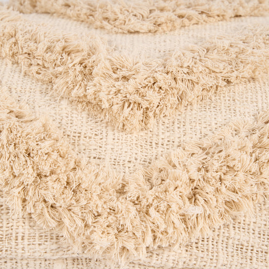 Bazar Bizar Kissenbezug Nomad Tassel – Creme Boho