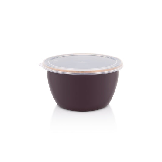 Metalac Original – Emaille Vorratsbehälter Bordeaux 16 cm | 1,7 L