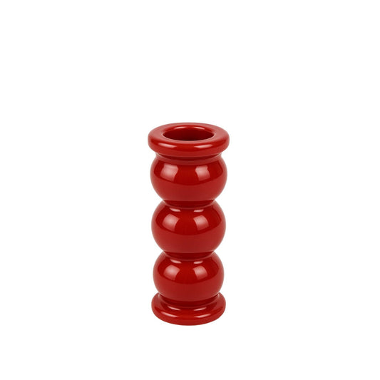 Kerzenhalter rot Keramik – Deko Kerzenständer modern | Gabriela - M