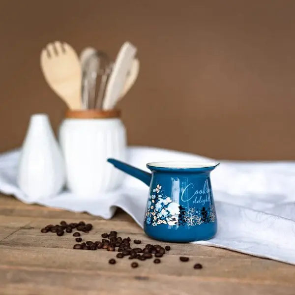 Džezva aus Emaille 0,4 l Blau – Cooking Delight | Metalac