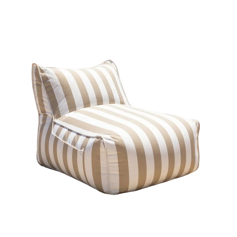 Outdoor Indoor Sessel Beige – Moderner Loungesessel für Garten & Wohnzimmer