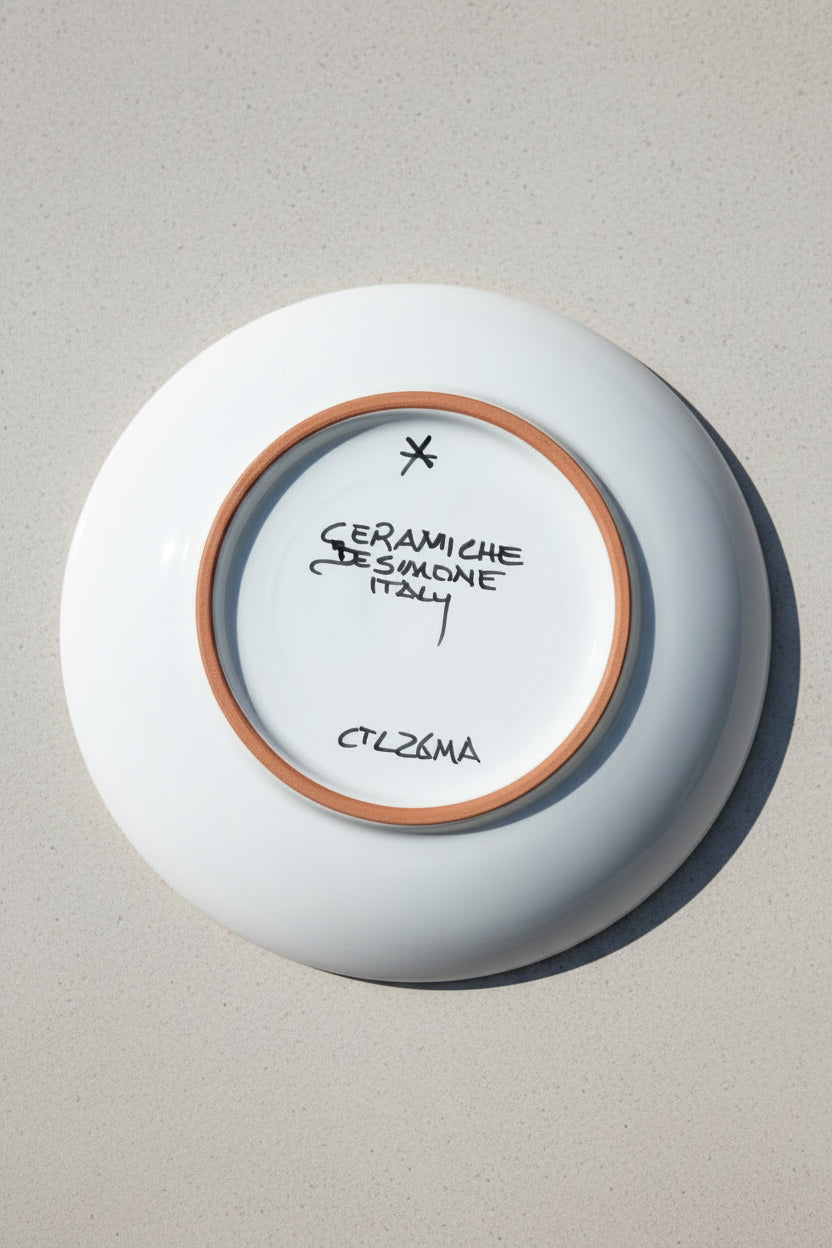 Ceramiche De Simone - Marettimo Schale – handbemalte Keramik Ø 26 cm