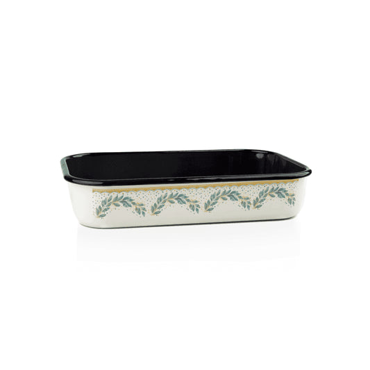 Emaille Auflaufform Green Line von Metalac – 32 cm