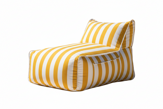 Outdoor Indoor Sessel Gelb – Moderner Loungesessel für Garten & Wohnzimmer