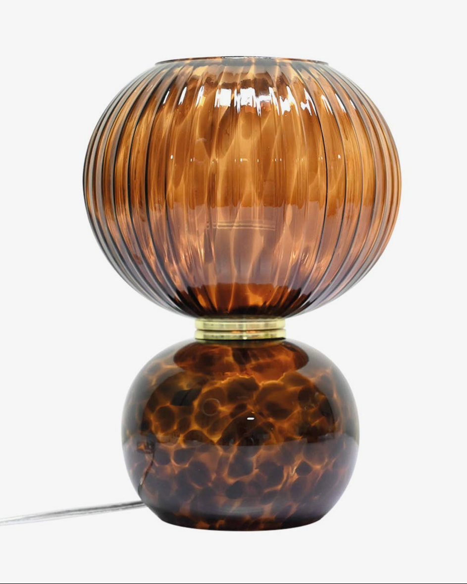 Adonis Tischlampe – Bernstein - Braun