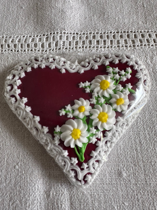 Licitar Herz - Handgefertigte Dekoration aus Kroatien, 25 cm