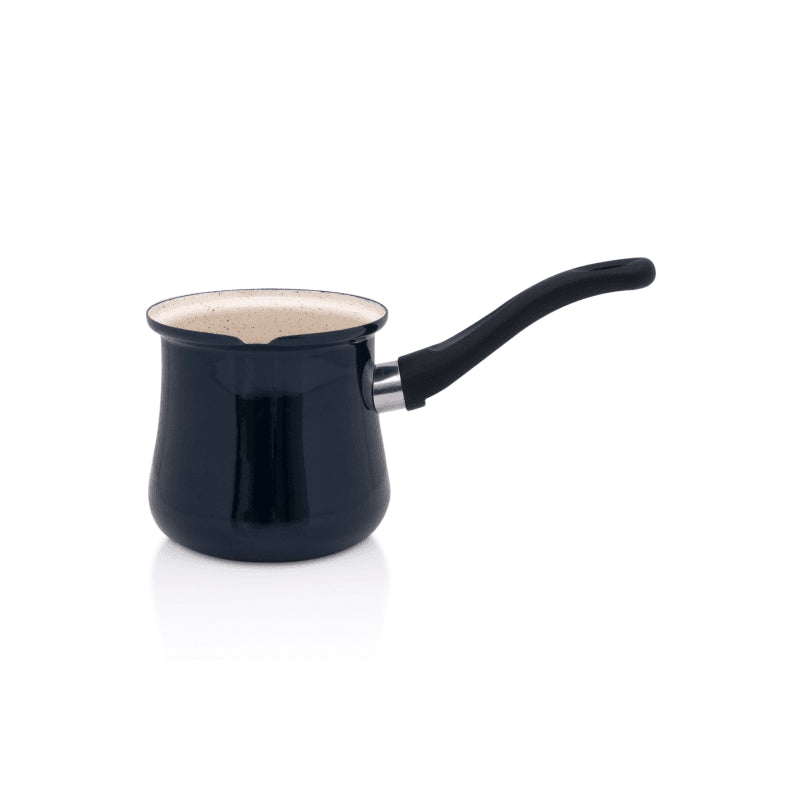 Original Metalac Džezva 0,7 L – Emaille Kaffeekanne für traditionellen Kaffee