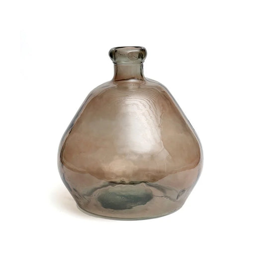 Bazar Bizar Glasvase „Bolai“ Braun – 50 cm