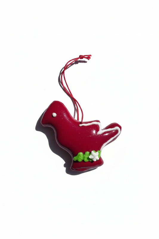 Licitar Hahn – Christbaumschmuck aus Kroatien, 2er-Set