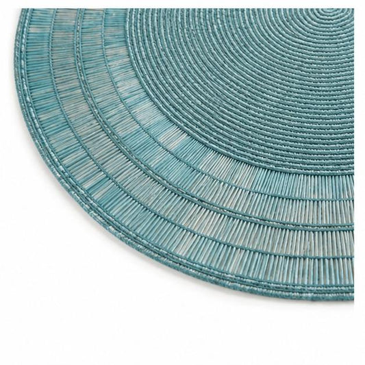 Platzsets MARE – Türkis | Ø 35 cm | 2er-Set