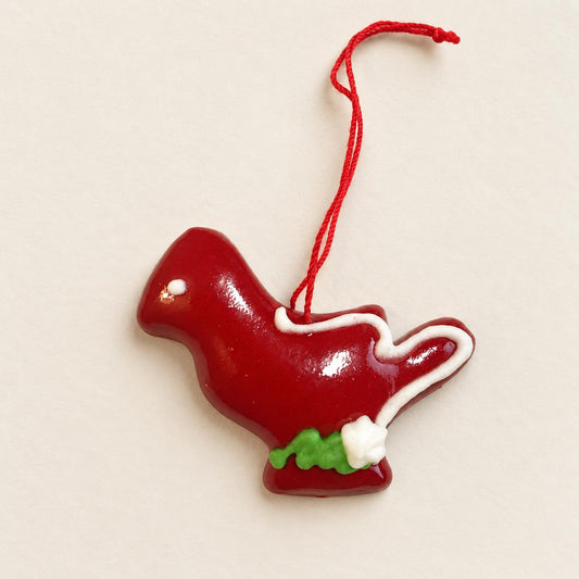 Licitar Hahn – Christbaumschmuck aus Kroatien, 2er-Set