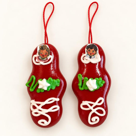 Licitar Puppe - Lutkica– Christbaumschmuck aus Kroatien, 2er-Set