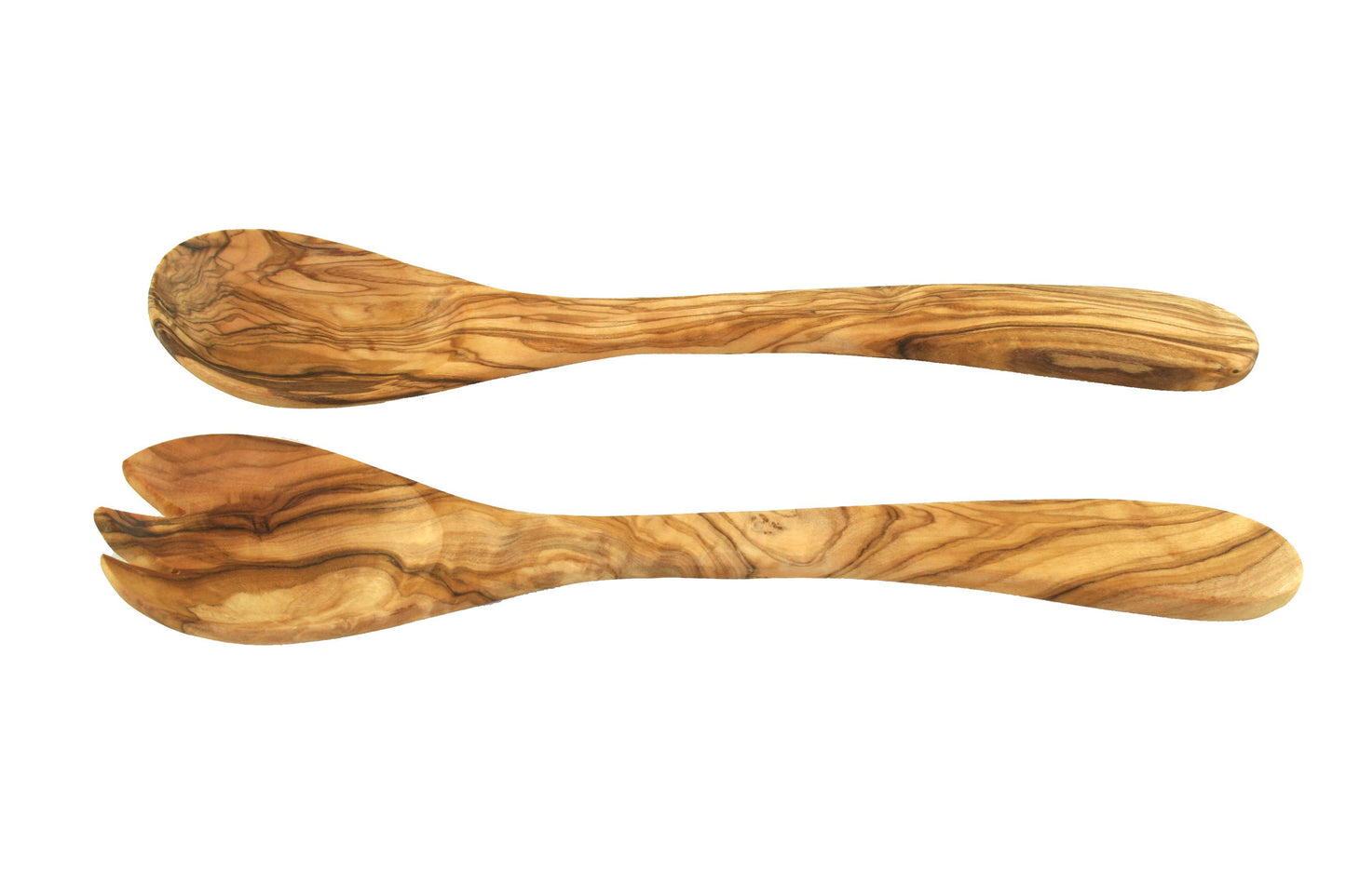 Salatbesteck aus Olivenholz 30 cm (2-teilig) – Jure